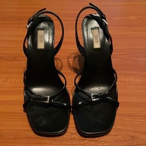 Prada black heels